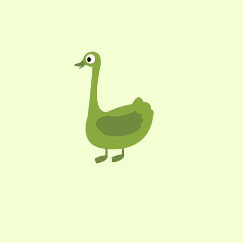 Green Geese Bloom Classroom Symbol
